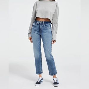 Good American Good Icon cropped jeans 12/31